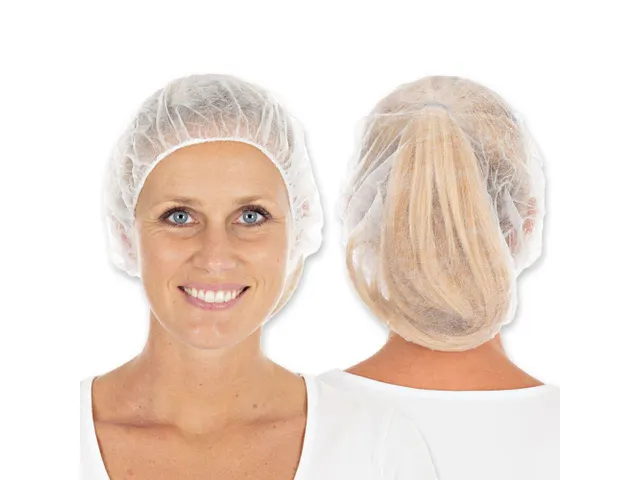 Franz Mensch Hygonorm 12641 haarnetje 60cm XL Wit 1000 stuks