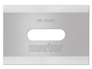 Reservemes Martor rechthoekig nr. 92043 10 stuks - 1