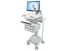 Medische Trolley StyleView-wagen met LCD-arm, LiFe Powered, 6 laden