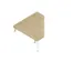 koppelelement voor bureau,90 °,HxBxD 680-760x840x840mm,v. 4voeten