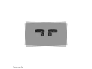 Neomounts WL30-265BL1 Ultra-vlakke TV-beugel wand - 43-85 inch - max 6 - 7