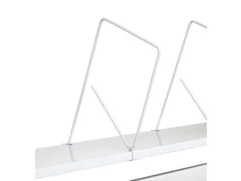 vakverdeler,v. etagelegbord,H 400mm,v. tafel L 1500-1800mm,staal