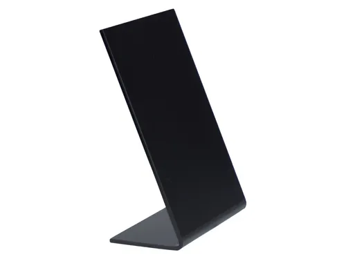 Krijtbord Securit A7 L-Bord Verticaal zwart 5 stuks