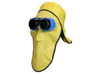 Unico Monkeyface lasmasker met pet TIG leder 38 cm tint 10 - 1