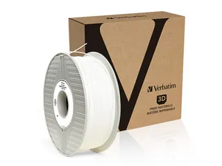 Verbatim 3D Filament Tefabloc TPE 1,75mm Wit 0.5kg - 1