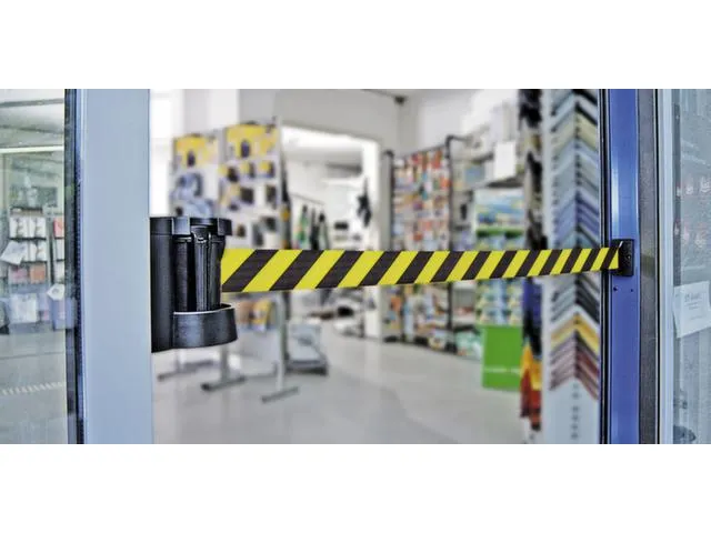 afzetsysteem voor wandmontage,m. 1riem(en),LxB 3m x50mm