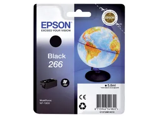 Inktcartridge Epson 266 T2661 Zwart C13T26614010 - 1