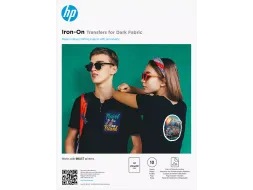8L1U7A HP dark fabric iron-on Transferfolie A4 10vel helder