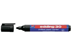 Viltstift edding 30 brilliant rond 1.5-3mm zwart