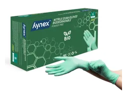 Handschoen Hynex nitril Bio S groen 3.5gr 100 stuks
