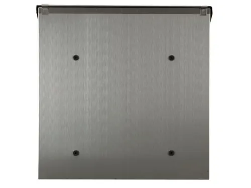 Brievenbus Monaco Inox met naamplaatje incl. 2 sleutels 36.8x36.5x10cm