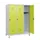 schoollocker,HxBxD 1630x1200x500mm,3vak,vak B 400mm,draaigrendel
