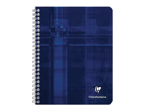 Schrift Clairefontaine Matris 210x297mm lijn 100blz spiraal Assorti