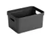 Boîte de rangement Sigma Home 25,2 x17,5x12,2cm anthracite 5L