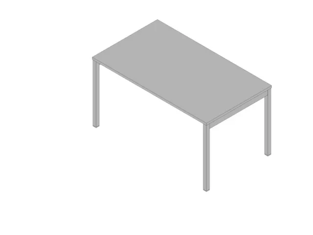 In hoogte verstelbaar bureau,HxBxD 680-760x1400x800mm,blad grijs