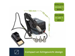 Multifunctioneel Soldeerstation Voor SMD-Componenten - 7