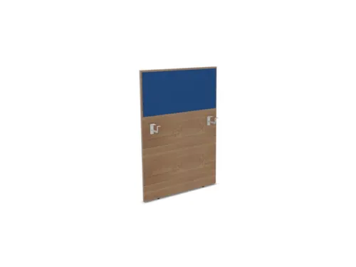 baliepaneel,v. bureau,aanbouw links,B 800mm,NT-cherry,BN6016-blauw
