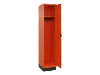 locker,HxBxD 1950x400x500mm,1vak,vak B 400mm,draaigrendel,sokkel - 2