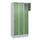 lockerkast,HxBxD 1950x900x500mm,3x4vakken,vak B 300mm,cil.-slot,sokkel