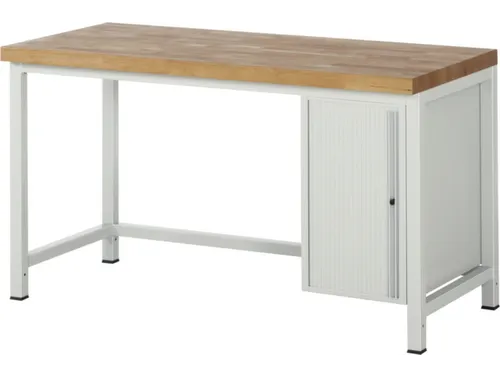 pc-roldeurkast,v. werkbank,HxBxD 620x360x650mm,kabeldoorvoer