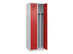 locker voor scheiding van kleding,HxBxD 1850x600x500mm,2vak