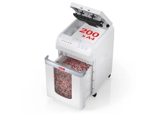 Papiervernietiger HSM shredstar Autofeed X200 snippers 4x12mm
