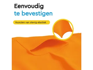 Tafelrok BRASQ voor statafel 80cm oranje - 12