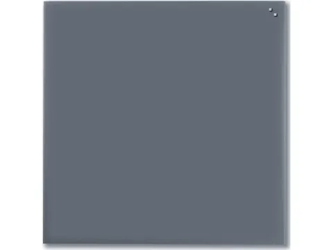 Glasmagneetbord Naga 100x100cm grijs