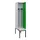 locker met bank,voor scheiding van kleding,HxBxD 2120x400x815mm,1vak