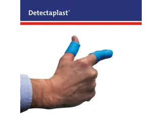 Detectaplast Zelfklevend schuimverband 6cm x 4,5mtr, blauw - 6