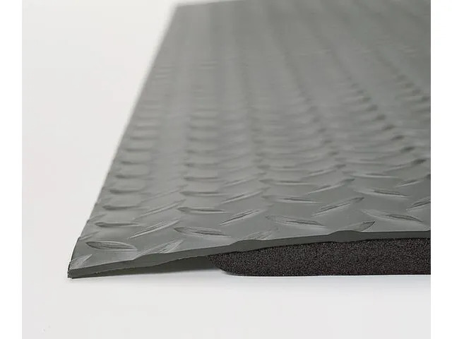 werkplek-vloerbedekking,metergoed,B 1200mm,PVC,ruitprofiel