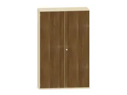 kantoorkast,HxBxD 1920x1200x430mm,decor romp esdoorn,decor front noten