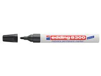 Viltstift edding 8300 industrie rond zwart 1.5-3mm