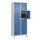 lockerkast,HxBxD 1950x800x500mm,2x4vakken,vak B 400mm,cil.-slot,voeten
