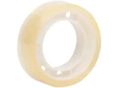 Q-connect plakband transparant PP 12mmx10m