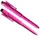 BST J800 Detecteerbare drukpen Roze Schrijfkleur Blauw 25 Stuks