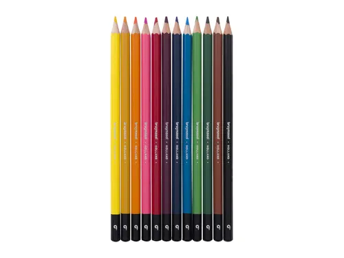 Kleurpotloden Bruynzeel assorti blik à 12 stuks