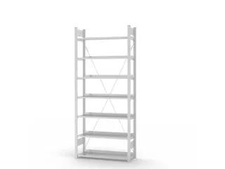 dossierstelling,grondveld,HxBxD 2350x1060x335mm,vaklast 60kg - 2