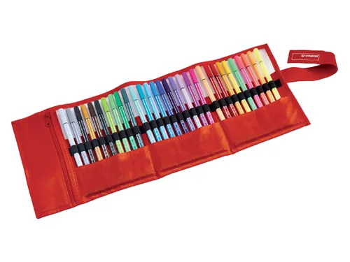 Fineliner STABILO Pen 68 1.0mm rollerset à 30 kleuren assorti
