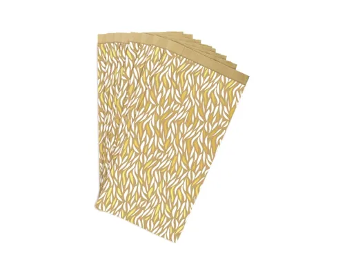 Cadeauzak Clairefontaine 11x21x5cm kraft Golven 50 stuks