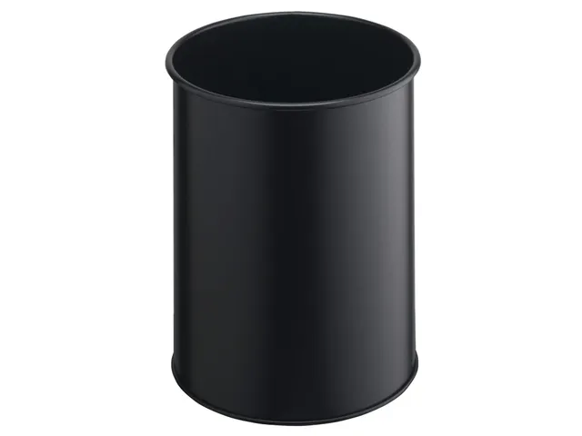 Papierbak Durable 3301-01 15liter rond zwart