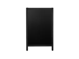 Krijt stoepbord Europel 660x1040 mm DELUX zwart