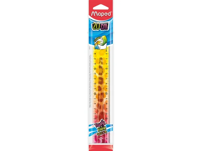 Règle Maped Twist'n Flex Animals 20cm display 20 pièces assorti