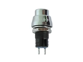 Drukschakelaar Off-on Zilver 3a-125v - 1