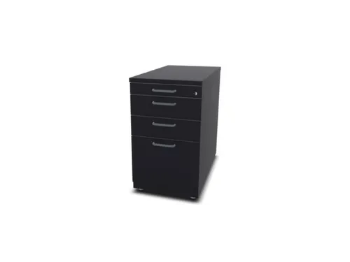 stationair ladeblok 740x430x800mm 2 laden hangmap CC-zwart