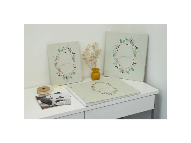 Fotoalbum 60p. wit 2 9x32cm CHAMPÊTRE