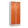 Z-garderobekast,HxBxD 1950x800x500mm,vak B 200/400mm,draaigrendel