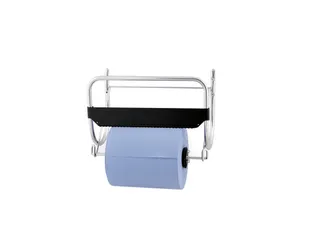 Poetsroldispenser Wandmodel Industriële Rollen Aluminiumkleurig - 2