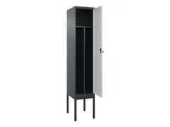 locker voor scheiding van kleding,HxBxD 2120x400x500mm,1vak