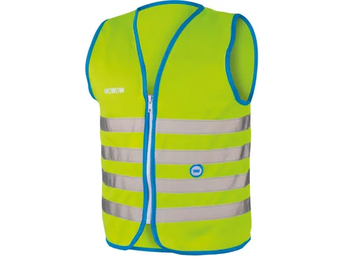 Fun Jacket Reflecterend Fluohesje Kind Groen Medium